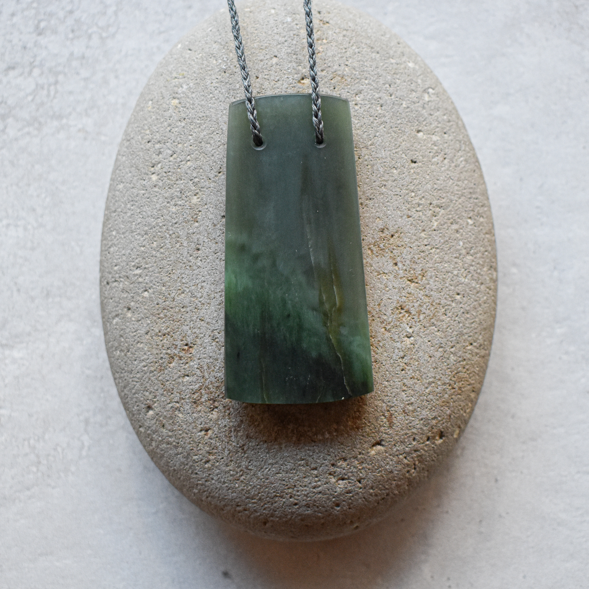 NZ Greenstone/Pounamu Hei Toki/Adze Pendant