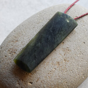NZ Greenstone/Pounamu Hei Toki/Adze Pendant