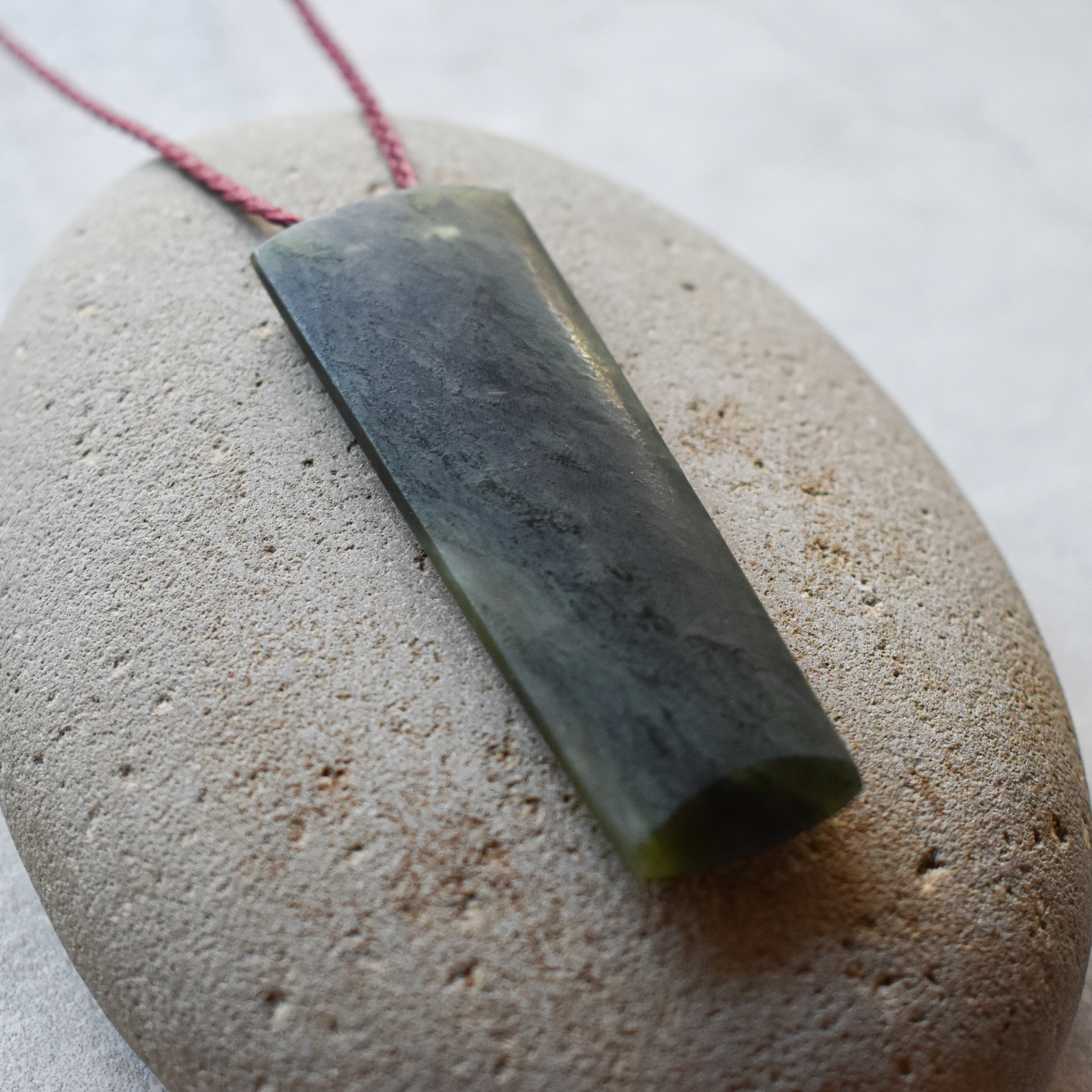 NZ Greenstone/Pounamu Hei Toki/Adze Pendant