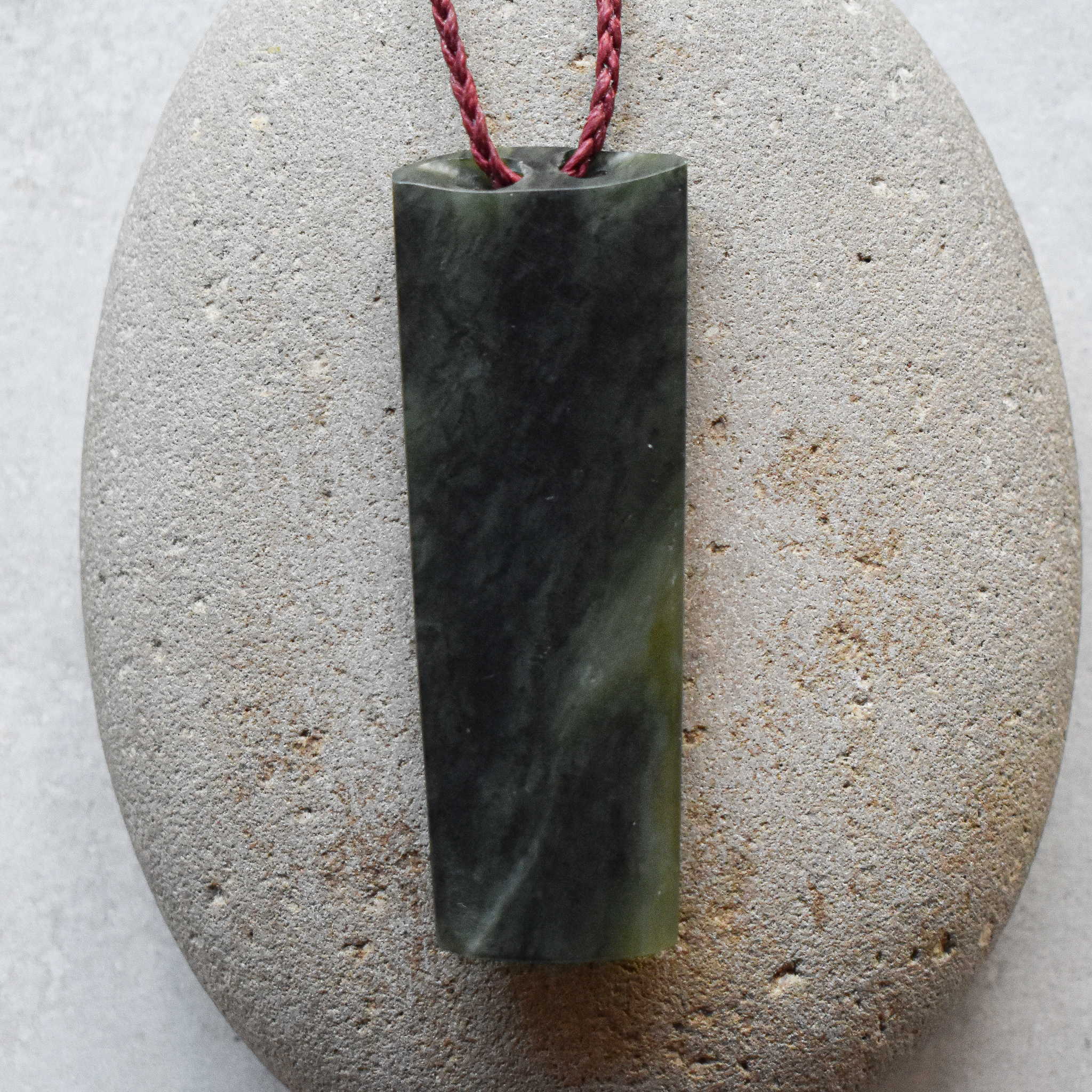 NZ Greenstone/Pounamu Hei Toki/Adze Pendant