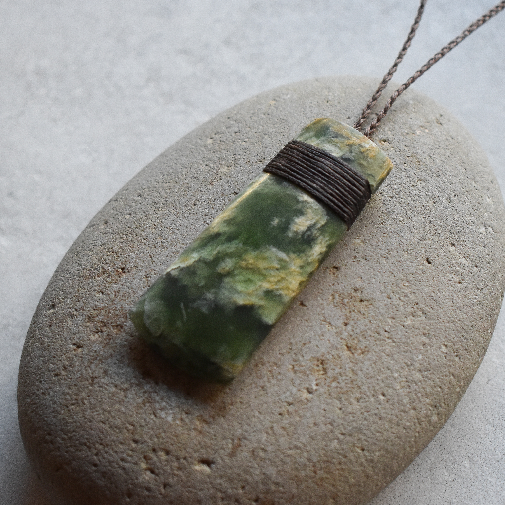 NZ Greenstone/Pounamu Hei Toki/Adze Pendant