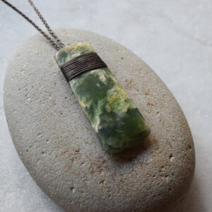 NZ Greenstone/Pounamu Hei Toki/Adze Pendant