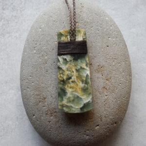 NZ Greenstone/Pounamu Hei Toki/Adze Pendant