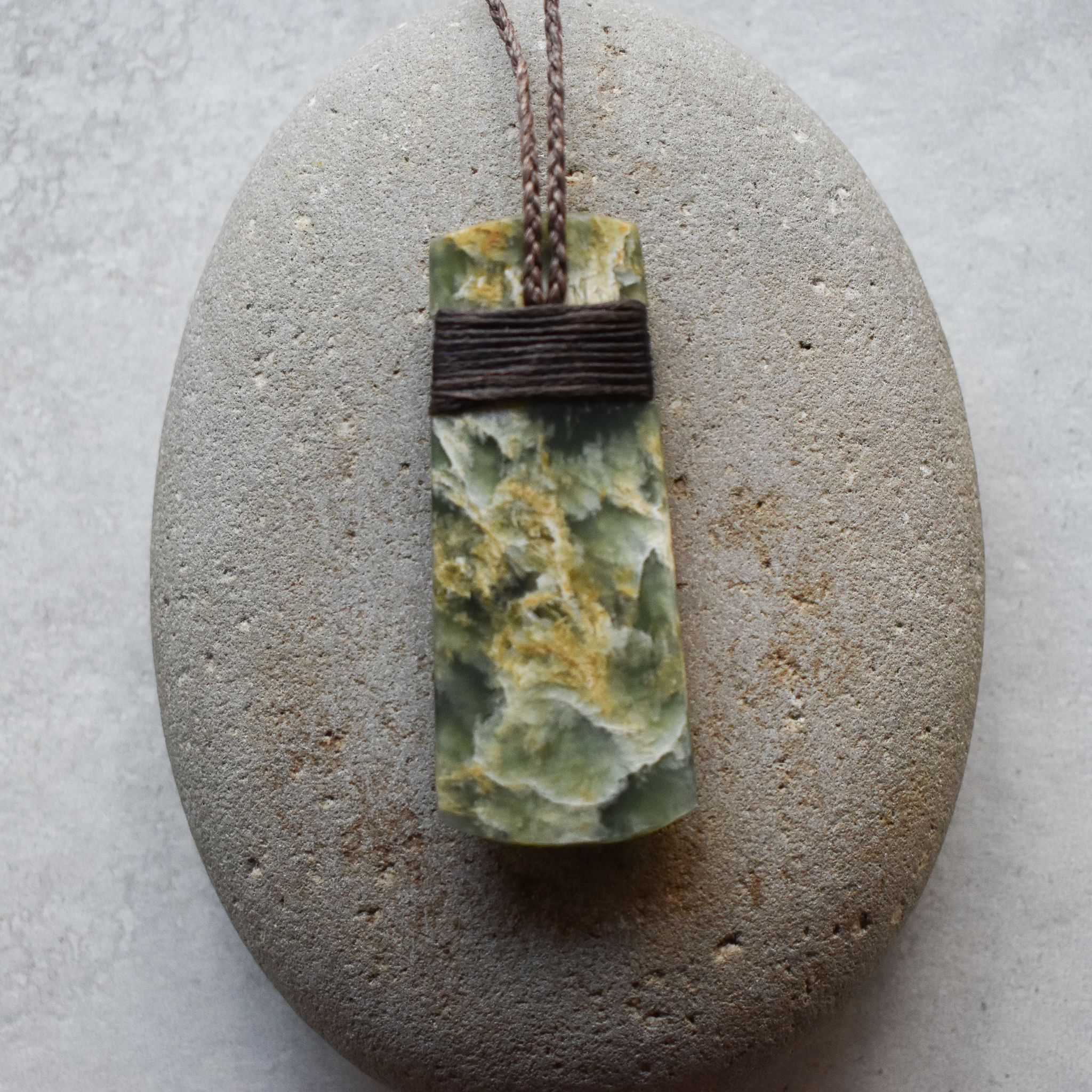 NZ Greenstone/Pounamu Hei Toki/Adze Pendant
