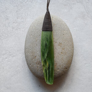 NZ Greenstone/Pounamu Roimata/Drop Pendant