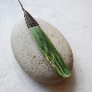 NZ Greenstone/Pounamu Roimata/Drop Pendant