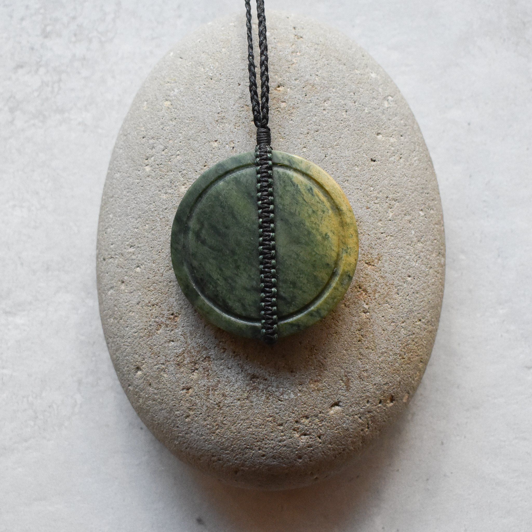 NZ Greenstone/Pounamu Kopae Pendant