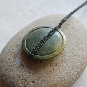 NZ Greenstone/Pounamu Kopae Pendant