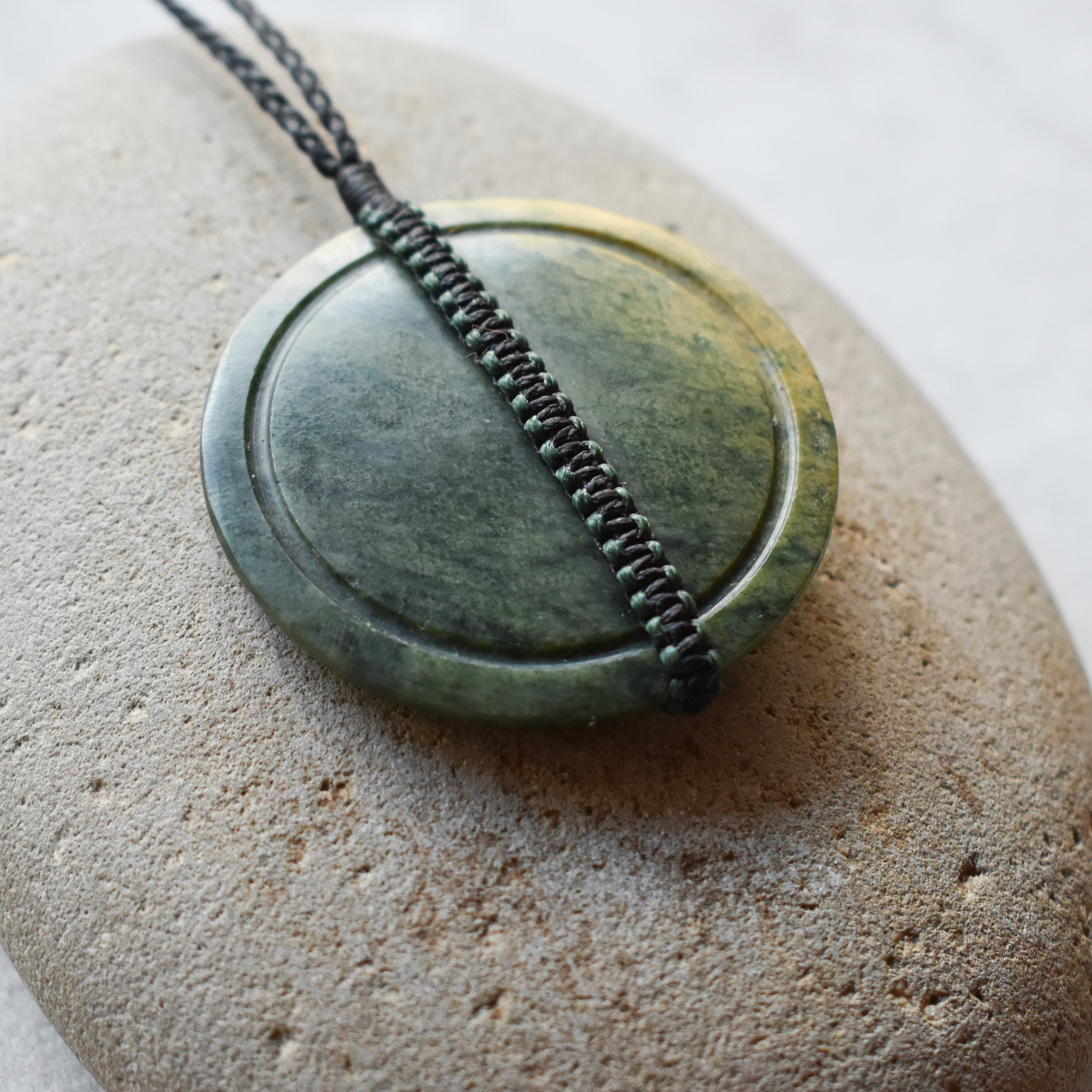 NZ Greenstone/Pounamu Kopae Pendant