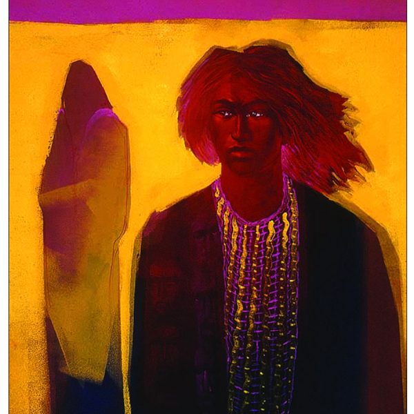 Colourful art print by Darcy Nicholas called Sacred Woman