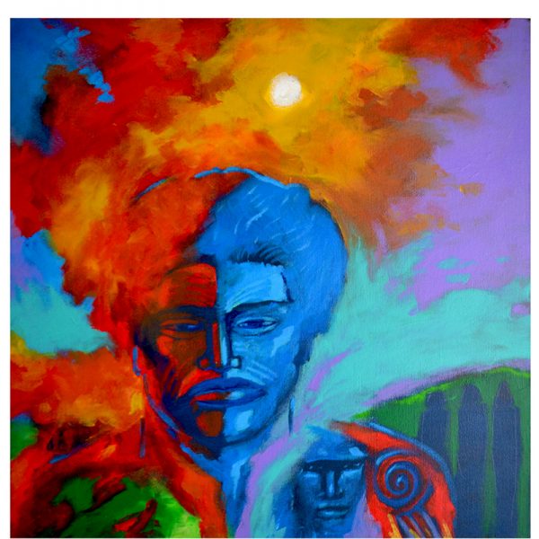 Art print by Darcy Nicholas called Son of Tane