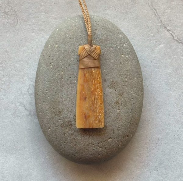 NZ Whalebone Toki Or Adze Pendant