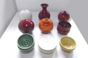 Ceramic dishes and pots by Kim Morgan